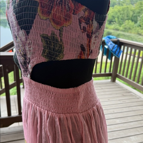 Anthropologie Pink Maxi Dress - Picture 3 of 8